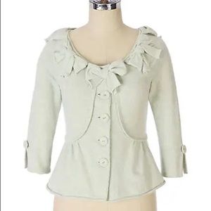 NEW Anthropologie Charlie & Robin Tried-And-True Cardi Sz S